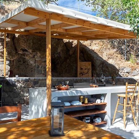 My Old Stone House In A 2 000 Sqm Private Garden With Fab Glamping Tent Mandraki  Экстерьер фото